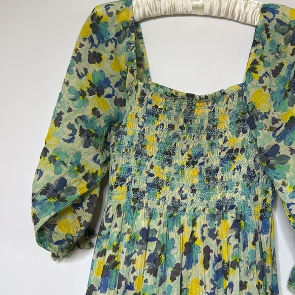 Lock Shack Fancy Blue Capri Dress XS - Picture 4 of 12